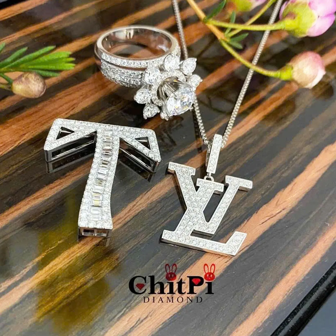 Bộ trang sức kim cương ChitPi Diamond