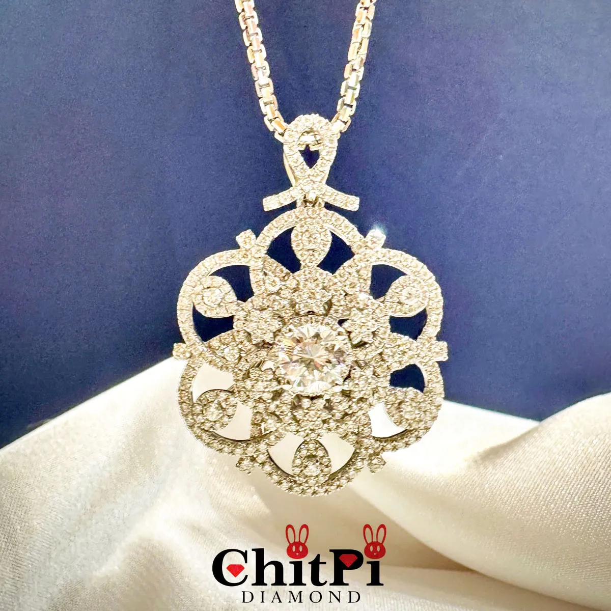 Dây chuyền kim cương ChitPi Diamond