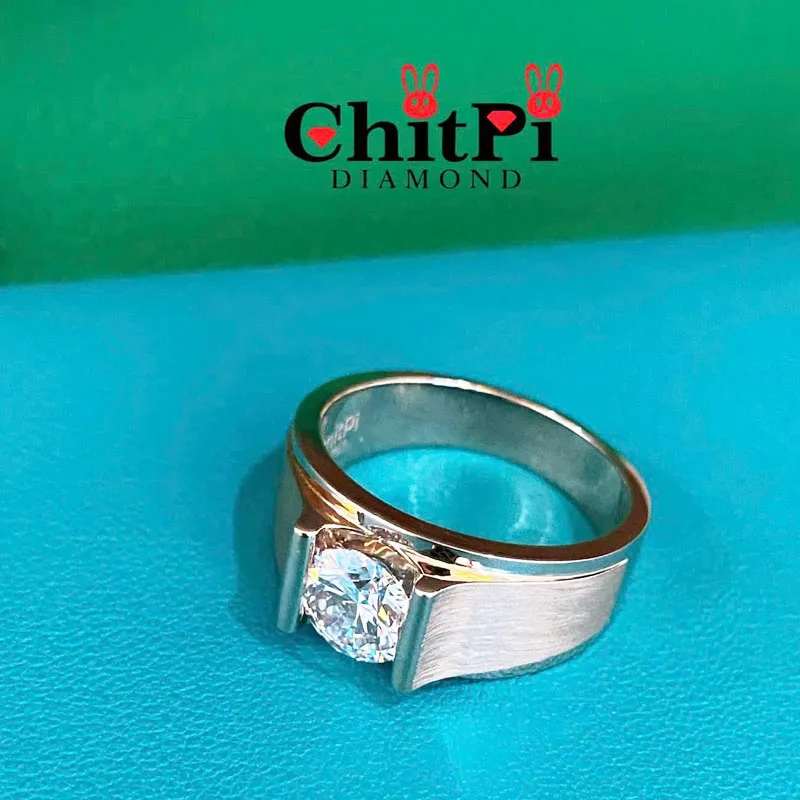 Nhẫn Nam kim cương ChitPi Diamond