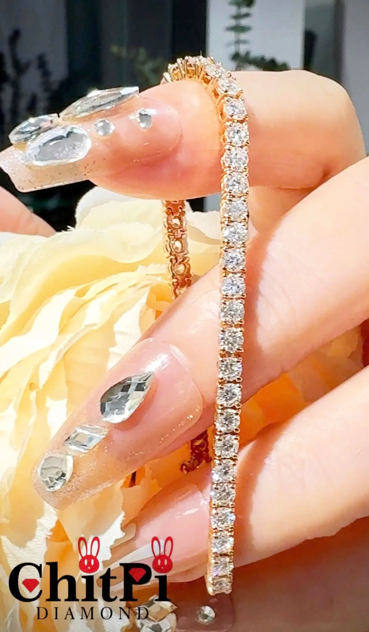 Lắc tay kim cương ChitPi Diamond